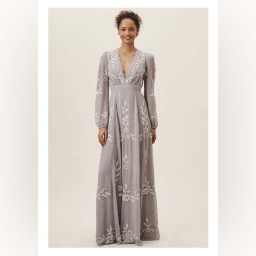 Beautiful Bohemian style BHLDN gown. NEVER WORN!